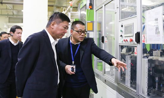 温州市各县(市、区)人大常委莅临合兴参观调研